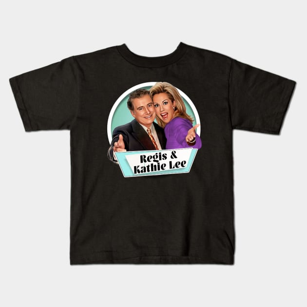 Regis and Kathie Lee Kids T-Shirt by Zbornak Designs